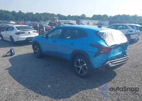 2025 Chevrolet Trax 1Rs from USA, damaged, VIN KL77LGEP6SC105547